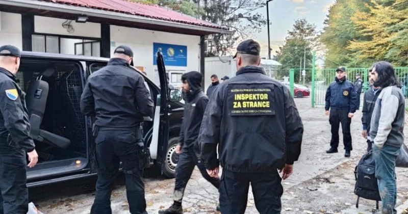 Sarayevoda miqrant düşərgəsində atışma olub, 6 nəfər yaralanıb