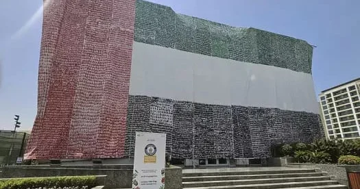 Analoqsuz bayraq Ginnesin Rekordlar Kitabına düşüb