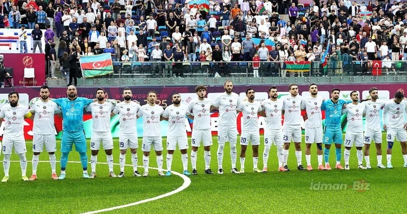 Dünya çempionatı: Millimiz dünya çempionuna qarşı