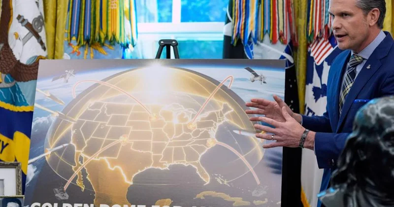 Ким увидел угрозу в Золотом куполе Трампа