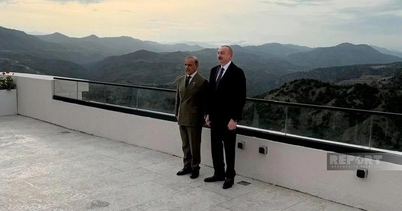 Şahbaz Şərif Laçının mənzərələri ilə tanış olub