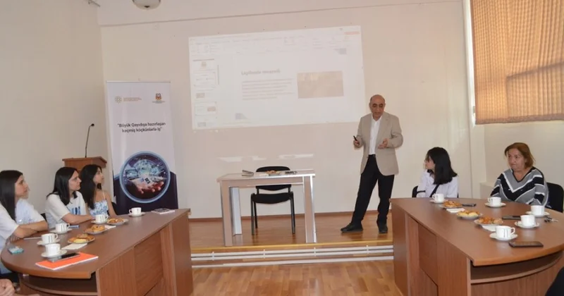 Mingəçevir Valideynlər Assosiasiyası yeni layihəsini təqdim edib FOTOLAR