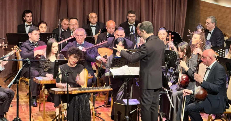 Səid Rüstəmov adına Xalq Çalğı Alətləri Orkestrinin konserti olub