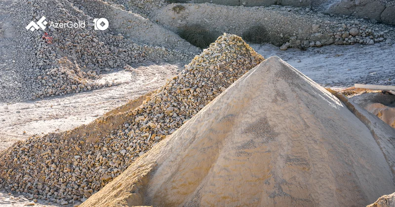 ЗАО AzerGold приступило к деятельности по месторождениям нерудных полезных ископаемых (ФОТО)