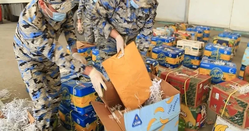 Qarpız yükündə 110 kiloqramdan çox narkotik vasitə aşkarlanıb