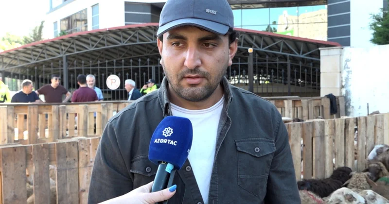 İmkansız ailələrə qurbanlıq ət verəcəyik Paytaxtda heyvan kəsimi və satışı məntəqələrində qələbəlik müşahidə olunur