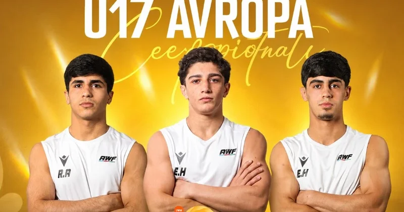 Azərbaycanın üç güləşçisi Avropa finalında