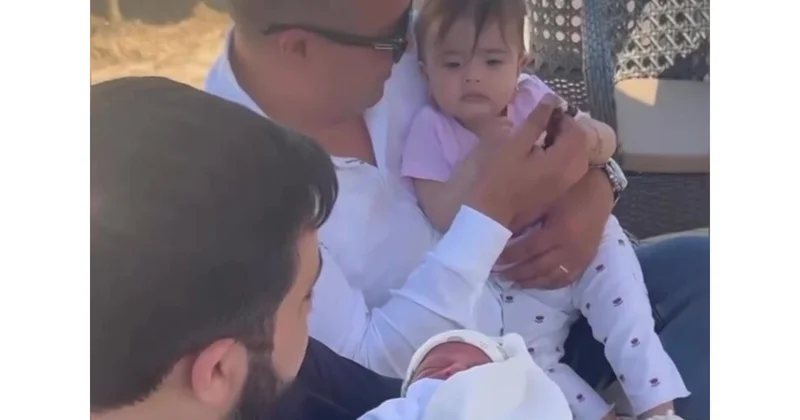 Yeni doğulan oğlu ilə ilk VİDEOsu