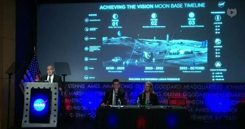 NASA представило план колонизации Луны ВИДЕО