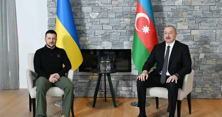 Володимир Зеленский поздравил президента Азербайджана Ильхама Алиева