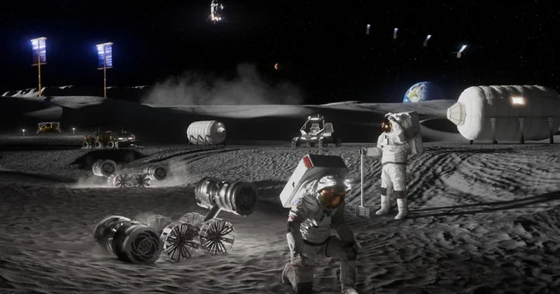 Как NASA будет создавать базу на Луне ФОТО