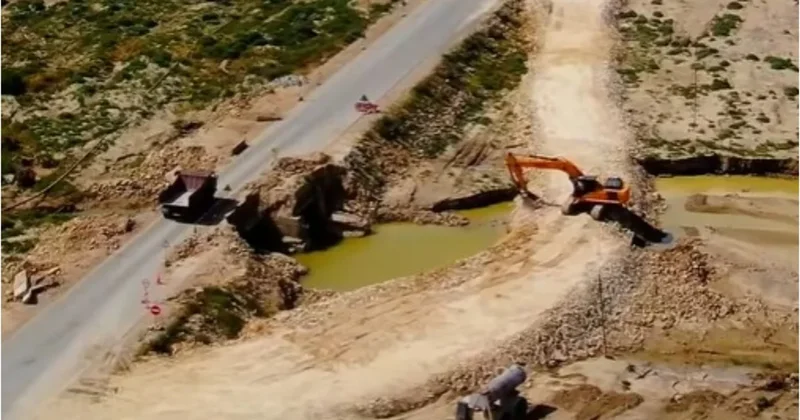AAYDA: Lökbatan Güzdək yoluna müvəqqəti alternativ yol salınır VİDEO