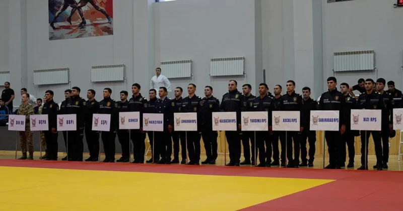 Polis əməkdaşları arasında əlbəyaxa döyüş və silahsız özünümüdafiə üzrə respublika çempionatı başa çatıb