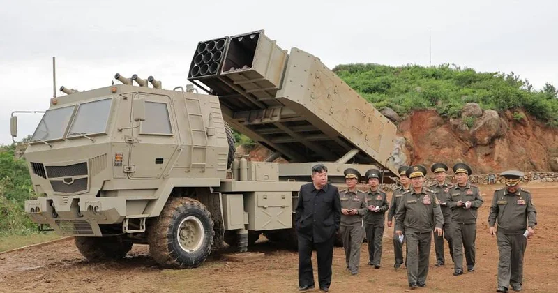 Северная Корея провела испытание новой ракетной пусковой установки Minval Politika