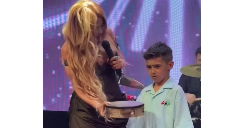 Aygün Kazımovanın yanında yeganə qəmli KİŞİ VİDEO