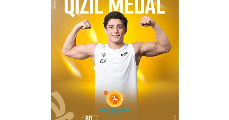 Çimərlik güləşi üzrə Azərbaycan millisi 4 medalla Avropa çempionu olub