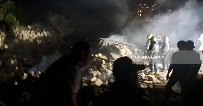DİN: Azərbaycanfilm kinostudiyasının anbarında baş verən partlayışda xəsarət alan yoxdur