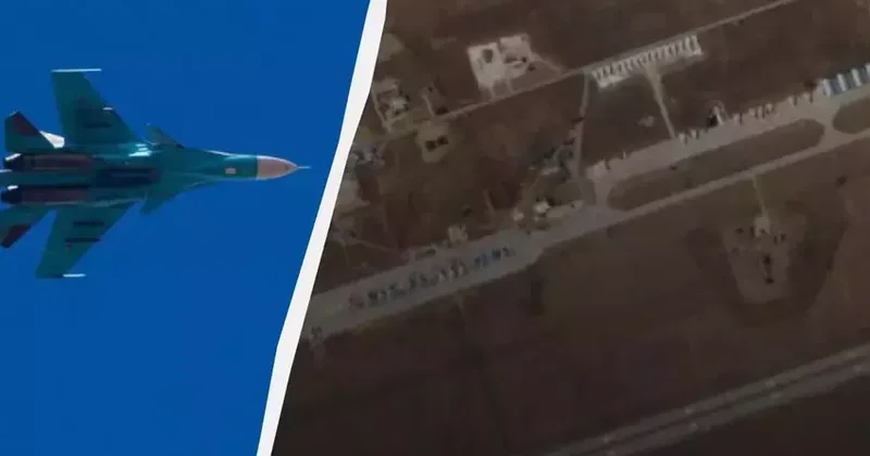 Ukrayna Rusiyanın Marinovka aviabazasına zərbə endirdi