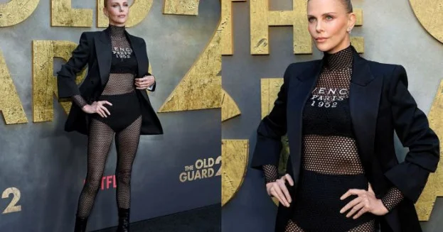 Шарлиз Терон затмила всех на премьере Бессмертной гвардии 2