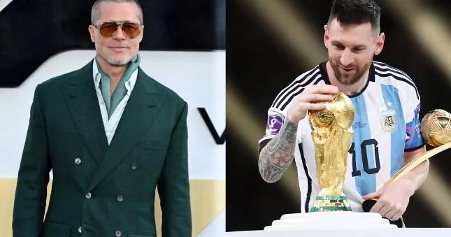 Bred Pitt Lionel Messidən danışdı