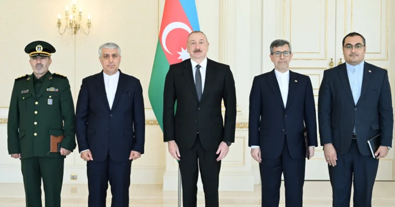 Prezident İlham Əliyev İranın Azərbaycana yeni təyin olunmuş səfirinin etimadnaməsini qəbul edib