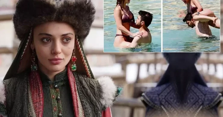 Memar sevgilisi ilə barışan aktrisanın dənizdə romantik anları