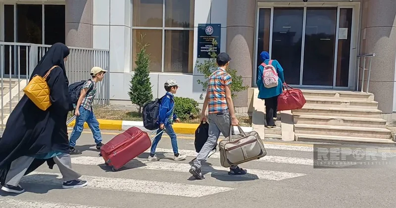 ABŞ, Çin, Avstraliya vətəndaşları İrandan Azərbaycan vasitəsilə təxliyə olundu (FOTO)