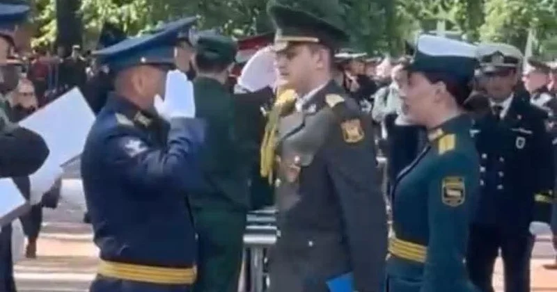 Şəhidin oğlu leytenant oldu Ordu Günündə ailəsinə qürur yaşatdı
