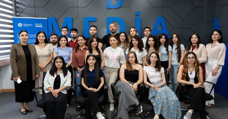 “Euronews Academy” təlimi yekunlaşdı FOTOLAR