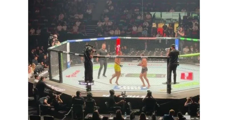 UFC Fight Night в Баку: первый бой завершился победой азербайджанского бойца ВИДЕО