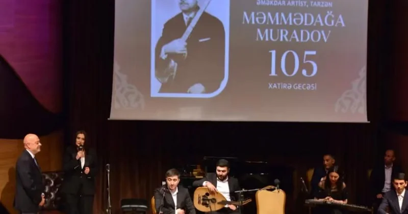 “Unudulmayanlar” layihəsi çərçivəsində xatirə gecəsi Məmmədağa Muradov