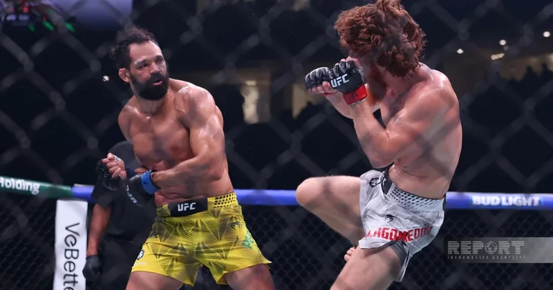 UFC Fight Night Baku : Maqomedov Pereyranı məğlub edib