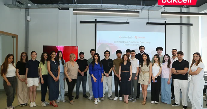 Bakcell in dəstəyi ilə keçirilən “SummerStack Bootcamp” başladı