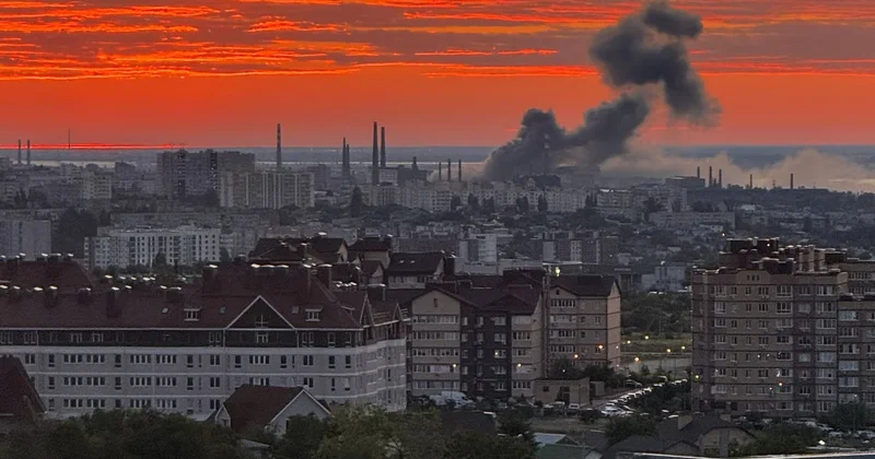 Ukrayna Volqoqradda Titan Barrikadı zavoduna zərbə endirib