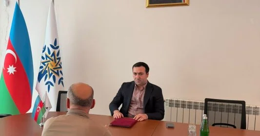 Deputat Mahir Süleymanlı vətəndaş qəbulu keçirib