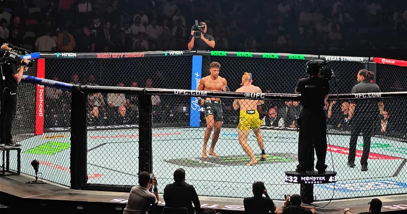 Украинский боец Даниил Донченко одержал досрочную победу на турнире UFC в Баку