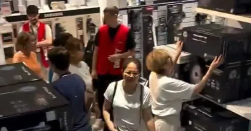 Kondisioner və ventilyator üçün yarışırlar Video