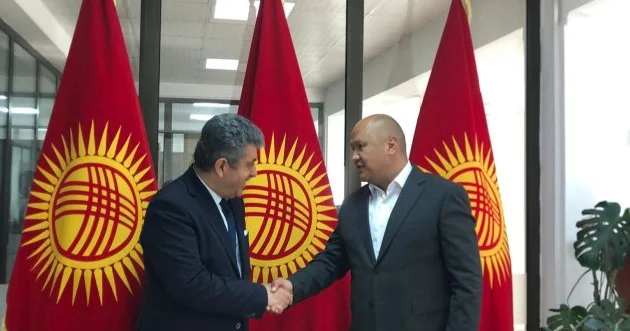 Türk Dünyası Jurnalistlər Federasiyasının sədri Menderes Demir Qırğızıstanda bir sıra görüşlər keçirib