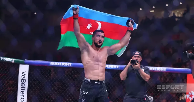 На турнире UFC в Баку завершились поединки предварительного карда
