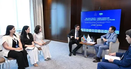 Azərbaycan ilə AQEM arasında əməkdaşlıq perspektivləri müzakirə olunub FOTOLAR