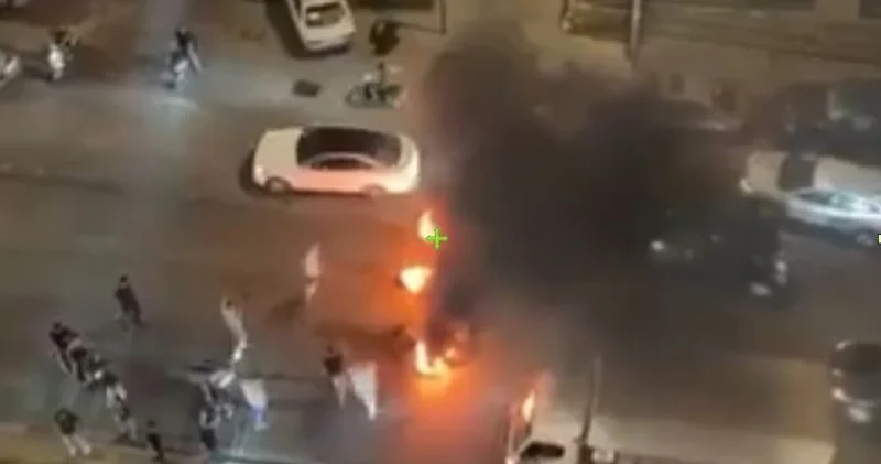 Livan İsrail razılaşması etirazlara səbəb oldu Hizbullah tərəfdarları küçələrə çıxdı VİDEO