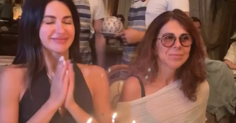 Nəsrin ad gününü Bakıda qeyd etdi