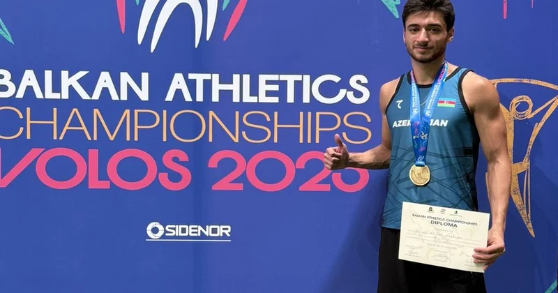 Azərbaycanlı atlet qızıl medal qazandı