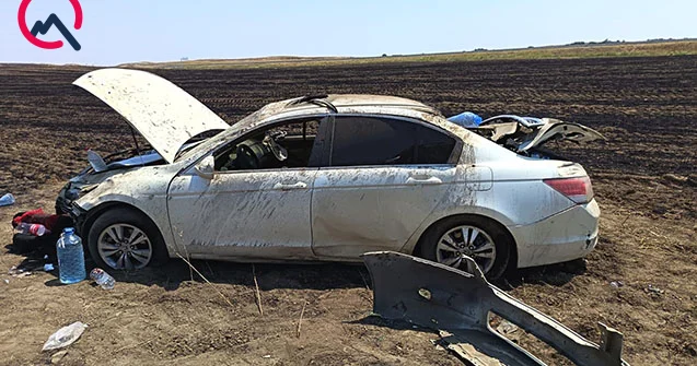 Füzulidə “Hyundai” aşdı Xəsarət alan var Video