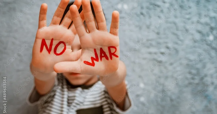 “No war”çıların barış istəyi və ya kimi dindirirsən dava dava deyir