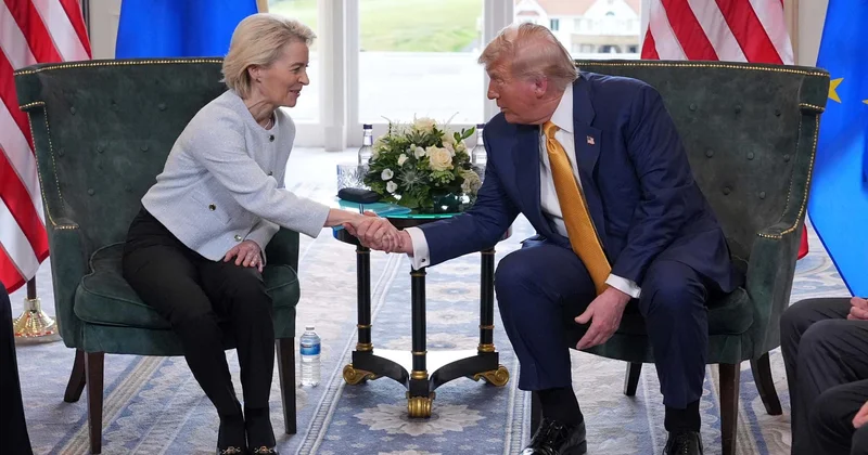 Donald Tramp və Ursula Fon der Lyayen gömrük mübahisəsində razılığa gəliblər