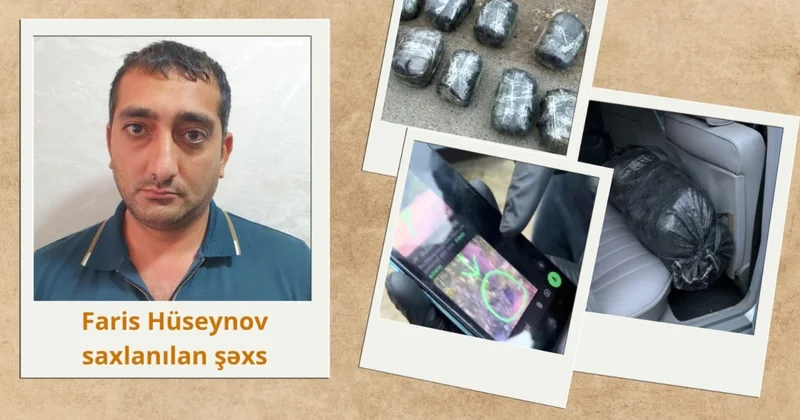 Lerikdə avtomobildən 9 kiloqram marixuana aşkarlandı