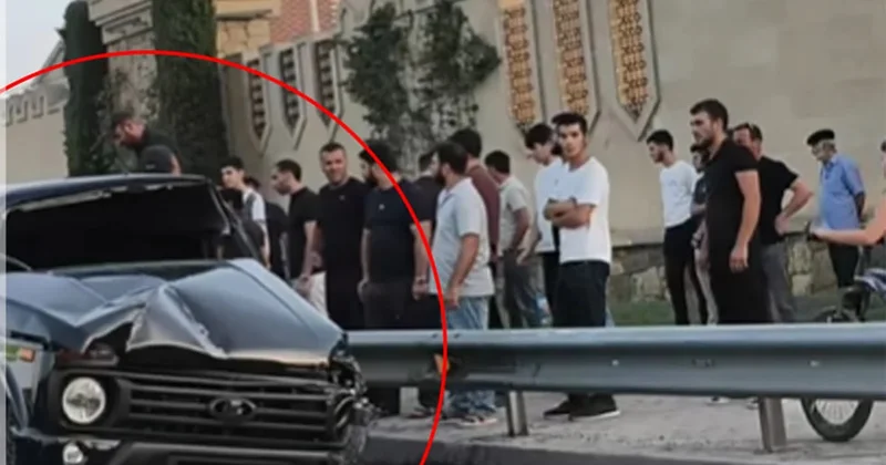 Buzovna Zuğulba yolunda ağır qəza: XƏSARƏT ALAN VAR VİDEO