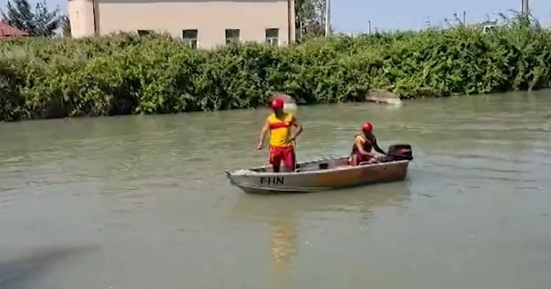33 yaşlı kişi kanalda batdı Video