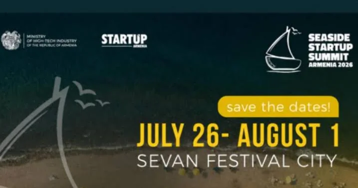 Ermənistanda 50 ölkədən 2000 dən çox iştirakçı iştirak edən Sevan Startup Sammiti 2026 keçirilir